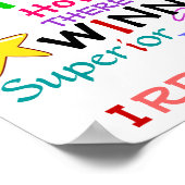 Es gibt kein "Ich" in TEAM, JEDOCH ... Poster (Ecke)