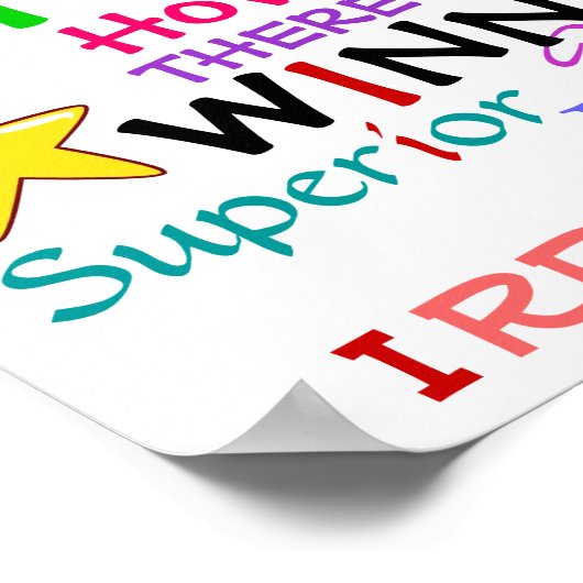 Es gibt kein "Ich" in TEAM, JEDOCH ... Poster (Ecke)