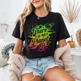 Es gibt kein Planet-B-Klimaschutzbewusstsein Tri-Blend Shirt