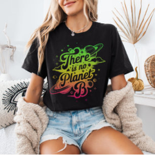 Es gibt kein Planet-B-Klimaschutzbewusstsein Tri-Blend Shirt
