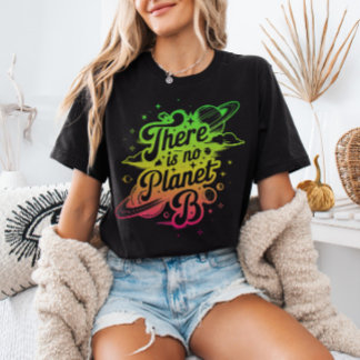 Es gibt kein Planet-B-Klimaschutzbewusstsein Tri-Blend Shirt