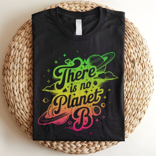 Es gibt kein Planet-B-Klimaschutzbewusstsein Tri-Blend Shirt