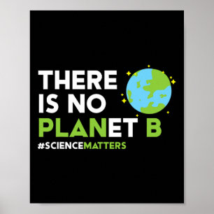 Es gibt kein Planet B T Shirt Earth Day Awareness  Poster