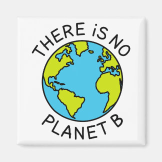 Es gibt kein Planet-B-Umweltkonzept2 Magnet