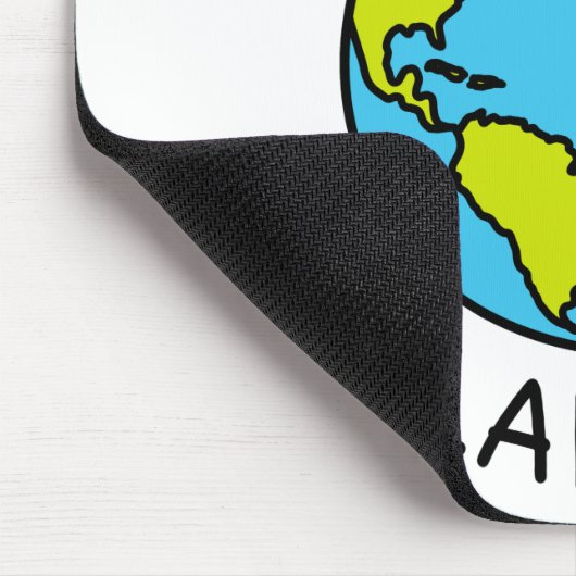 Es gibt kein Planet-B-Umweltkonzept2 Mousepad (Ecke)