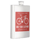 Es gibt kein schlechtes Wetter, nur schlechte Klei Flachmann (Rechts)