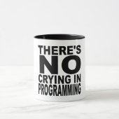 Es gibt kein Schreien bei der Programmierung Tasse (Zentrum)