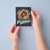 Es gibt kein Sorry im Pickleball Flyer (Gruppe)