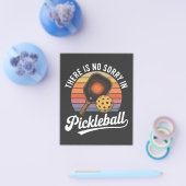 Es gibt kein Sorry im Pickleball Flyer (Einzeln)