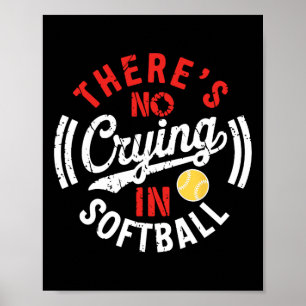Es gibt kein Weinen in Softll Lustiges Spieltags-S Poster