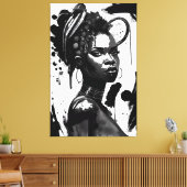 Es gibt keine Ausnahmen für Großzügigkeit Leinwanddruck (Insitu (Wohnzimmer))