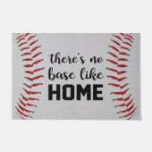 Es gibt keine Basis wie Zuhause Doormat, Baseball Fußmatte (Vorderseite)