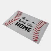 Es gibt keine Basis wie Zuhause Doormat, Baseball Fußmatte (Schrägansicht)