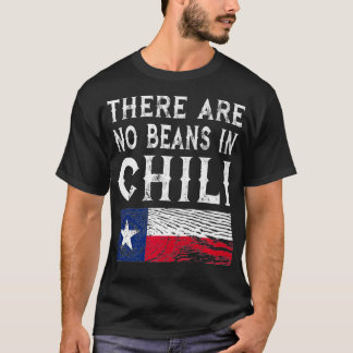 Es gibt keine Bohnen in Chili Tees Flag Premium