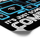 Es gibt keine Cloud-Programmierung Poster (Ecke)