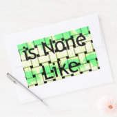 Es gibt keine, die Sie drucken könnten Rechteckiger Aufkleber (Umschlag)