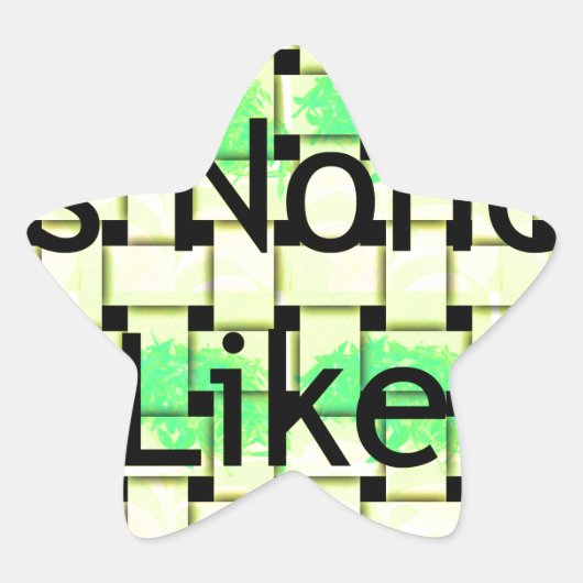 Es gibt keine, die Sie drucken könnten Stern-Aufkleber (Vorderseite)