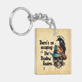 Es gibt keine entlegenen Brenda K Davies Shadow Re Schlüsselanhänger (Vorderseite links)
