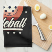 Es gibt keine Entschuldigung im Pickleball Geschirrtuch (Viertel Falte)