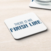 Es gibt keine finale Linie Getränkeuntersetzer (Linke Seite)