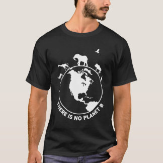 Es gibt keine frei lebenden Tiere des Planeten B T-Shirt
