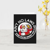 Es gibt keine Gesetze, wenn man mit Claus Chris tr Karte (Gelbe Blume)