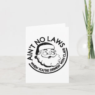 Es gibt keine Gesetze, wenn man mit Claus Christ t Karte