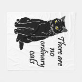 Es gibt keine gewöhnlichen Katzen Fleecedecke (Vorderseite (Horizontal))