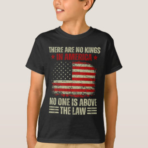 Es gibt keine Könige in Amerika, niemand ist über T-Shirt