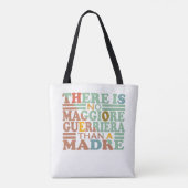 ES GIBT KEINE MAGGIORE GUERRIERA ALS EINE MADRE. TASCHE (Rückseite)