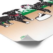 Es gibt keine Menschenmenge Poster (Ecke)