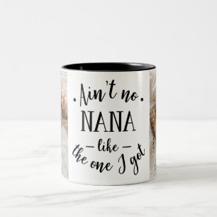 Es gibt keine Oma wie die, die ich habe Zweifarbige Tasse