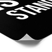 Es gibt keine Schande, herunterzufallen - Motivier Poster (Ecke)