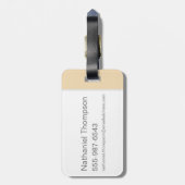 Es gibt keine seltsamen Kreaturen Gepäckanhänger (Rückseite vertikal)