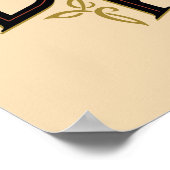 Es gibt keine seltsamen Kreaturen Poster (Ecke)