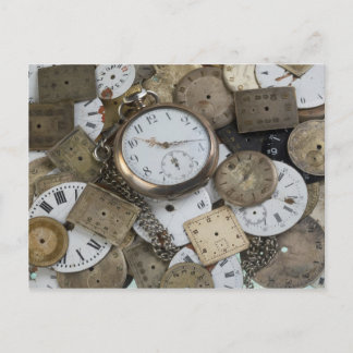 Es gibt keine Zeit Postkarte