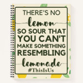 Es gibt keine Zitrone, die so sauber ist, dass man Notizblock (Vorderseite)