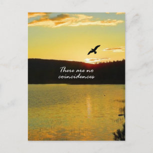 Es gibt keine Zufälle Postkarte