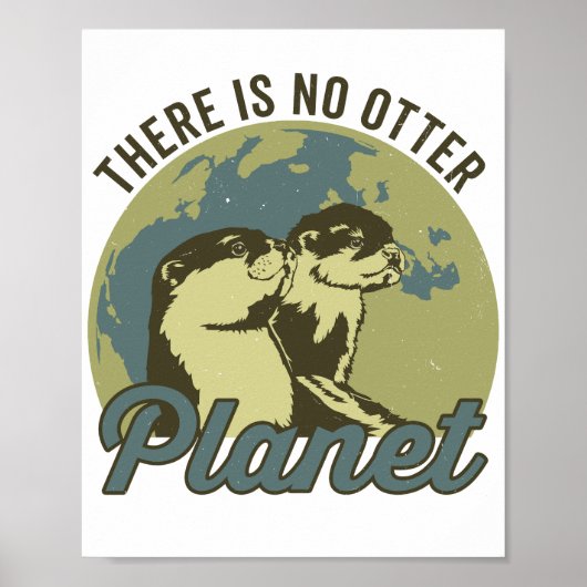 Es gibt keinen anderen Planeten, kein Umweltbewuss Poster (Vorne)