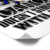 Es gibt keinen Chance-Colon-Krebs Poster (Ecke)