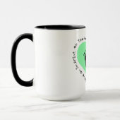 Es gibt keinen Fuß zu klein Tasse (Links)