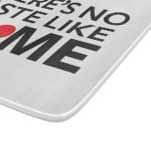 Es gibt keinen Geschmack wie Zuhause Schneidebrett (Ecke)