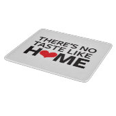Es gibt keinen Geschmack wie Zuhause Schneidebrett (Ecke)