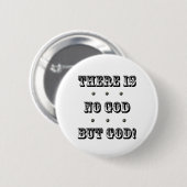 Es gibt keinen Gott außer Gott Button (Vorne & Hinten)