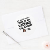 ES GIBT KEINEN IMPFSTOFF FÜR RASSISMUS - KAMALA HA RUNDER AUFKLEBER (Umschlag)