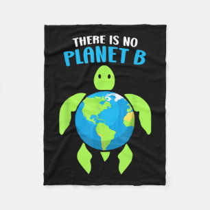 Es gibt keinen Klimaschutz von Planet B Fleecedecke