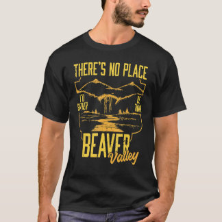 Es gibt keinen Ort, an dem ich eher als Bibertal w T-Shirt