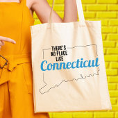 Es gibt keinen Ort wie Conneticut Tote Bag Geschen Tragetasche