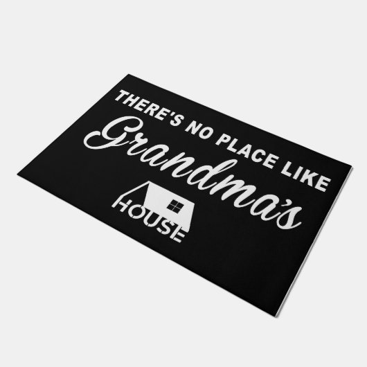 Es gibt keinen Ort wie das Oma House Fußmatte (Schrägansicht)