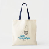 Es gibt keinen Ort wie die New Hampshire Tote Tasc Tragetasche (Vorne)